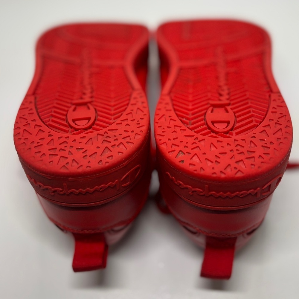Champion 3 On 3 Low Sneakers Red | Boys Youth 9 (Fits Men’s 9) - Picture 10 of 11